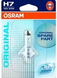 H7 POLTTIMO 12V 55W OSRAM ORIGINAL 1KPL - Polttimot ja polttimotarvikkeet - 4050300925202 - 3