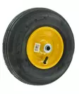 Ilmakumipyörä 4.00-6 metallivanteella akseli 16 mm - Kottikärryn renkaat - 6438168066752 - 1