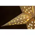 LED-paperitähti hopea 43 cm - Ikkunan valokoristeet - 6410413306042 - 3