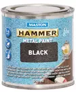 METALLIMAALI HAMMER VASARALAKKA MUSTA 250ML MASTON - Metallimaalit - 6412498870012 - 1