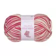 7-Veljestä Roosa Nauha Tasaraita 150g - Sukkalangat - 6412618215792 - 1