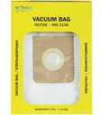 Pölypussit, 5 kpl. + 1 filter MNI 2156 Nordic Quality Vacuum - Pölypussit ja suodattimet - 5706470076402 - 1