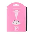 Pysäköintikiekko pinkki - Pysäköintikiekot - 6410416500362 - 1