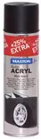 SPRAYMAALI MATTA MUSTA AUTOACRYL 500ML MASTON - Spraymaalit - 6412490024932 - 1