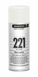Spraymaali 100 matta valkoinen 400ml - Spraymaalit - 6412491002212 - 1