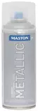SPRAYMAALI METALLIC ALUMIINI HOPEA 400ML MASTON - Spraymaalit - 6412490023782 - 1