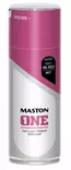 SPRAYMAALI ONE KANERVAN PUNAINEN RAL4003 400ml MASTON ACRYLCOMP MATTA - Spraymaalit - 6412490045432 - 1