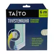 TIIVISTENAUHA D 2x3m VALKOINEN TAITO - Ikkuna- ja ovitiivisteet - 6416096205702 - 1