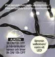 ULKOVALOSARJA 40x LED SENSORILLA - Valosarjat paristokäyttöiset - 6438159126212 - 1