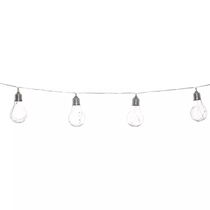 Valoketju solar Kuvut 10kpl Tarmo - Valosarjat paristokäyttöiset - 6410413138292 - 1