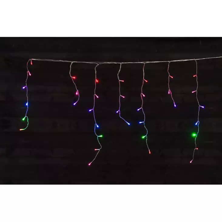 Satenkaari Jääpuikko valot - Valosarjat verkkovirta - 6410413211452 - 1