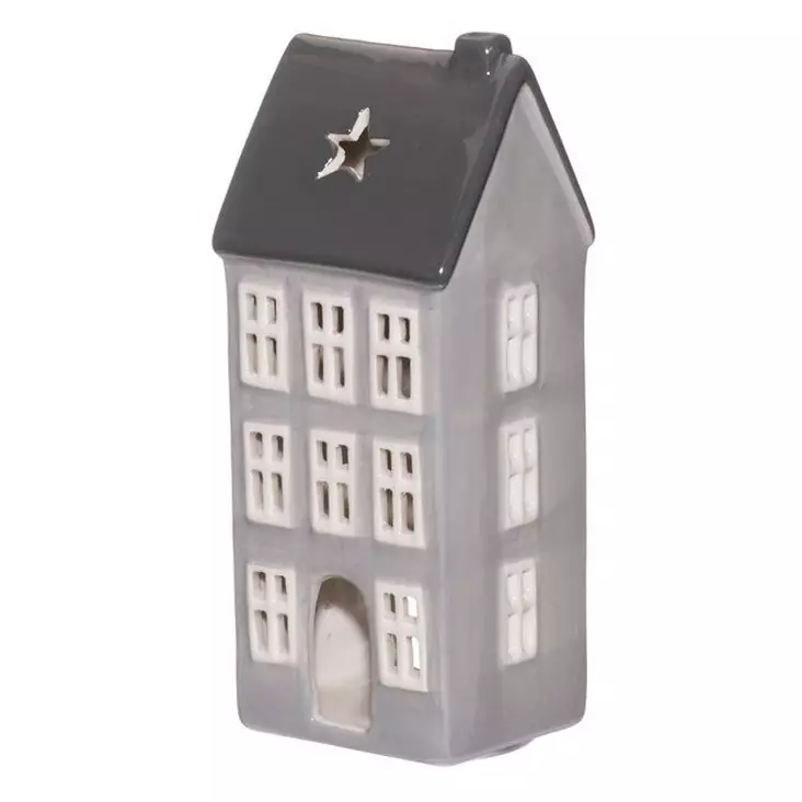 Talolyhty LED-valoilla Copenhagen harmaa 19 cm - Lyhdyt sisäkäyttöön - 6410416312262 - 1