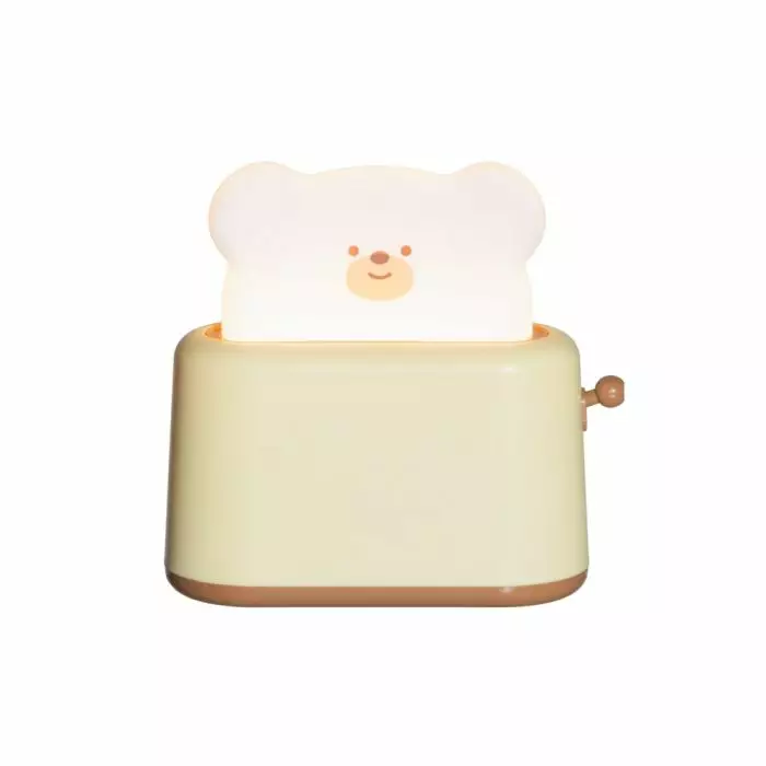 Leivänpaahdin yövalo keltainen - Valohahmot ja valokoristeet - 6410416483382 - 1