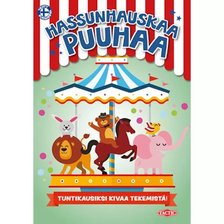 Tactic Hassunhauskaa puuhaa puuhakirja - Värityskirjat ja puuhakirjat - 6416739551722 - 1