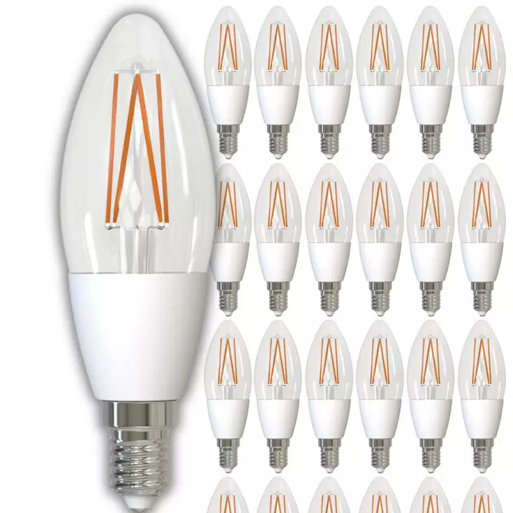 Älylamppu C35 E14 48kpl/pkt 400lm Airam SmartHome - Lamput E14 kanta - 6435200279132 - 1