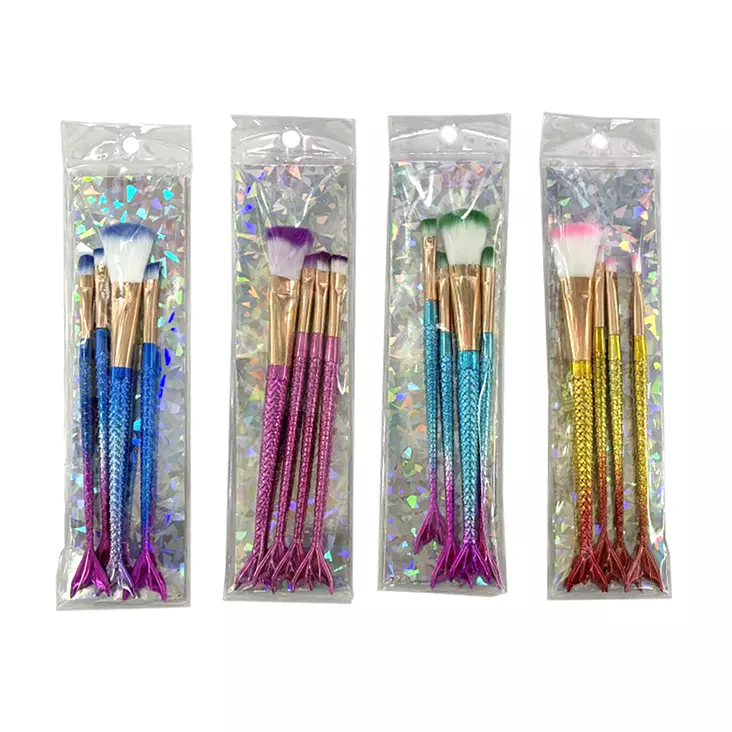 MEIKKISIVELLIN 4kpl/pkt 22x6 cm - Meikkitarvikkeet ja siveltimet - 6438159393812 - 1