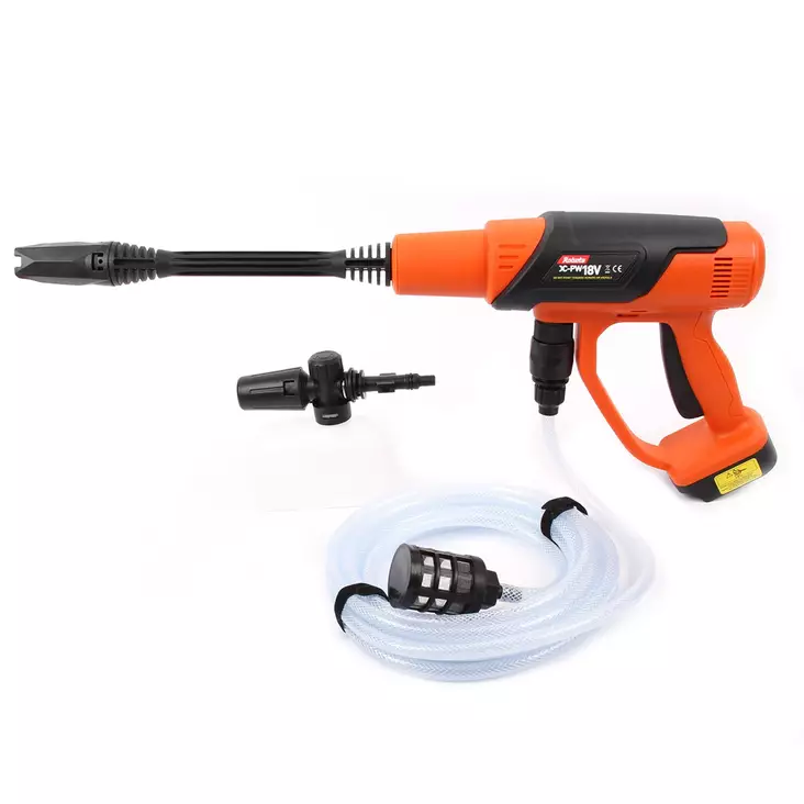 Tehokas kannettava akkukäyttöinen painepesuri. - Painepesurit - 6438212140162 - 1