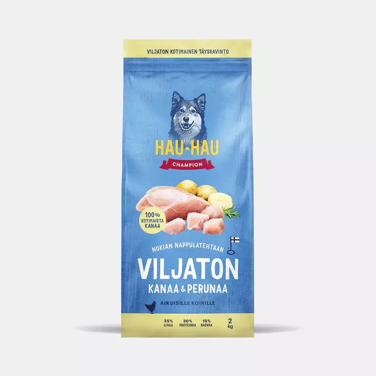 Koiran viljaton kanaa&perunaa 2kg - Koiranruoat ja herkut - 6438554002982 - 1