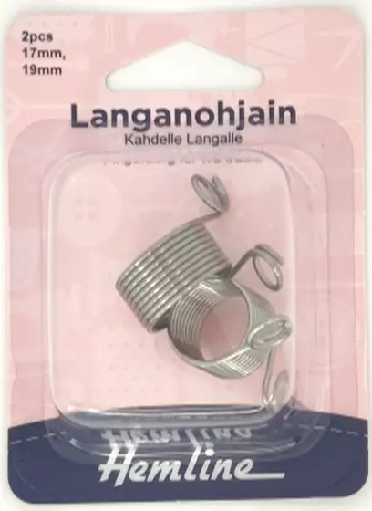 HEMLINE LANGANOHJAIN KAHDELLE LANGALLE - Käsityötarvikkeet - 9317385313962 - 1