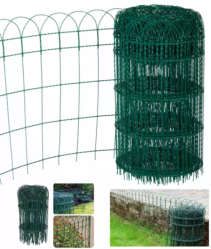 AITAVERKKO 0,65x10m vihreä pvc - Aitaverkot - 6438159991032 - 1