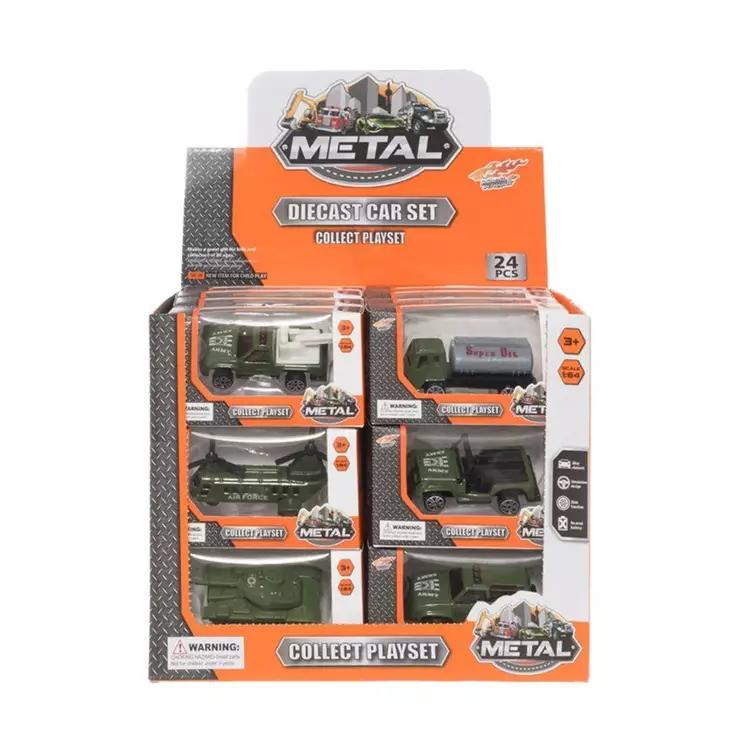 Pikkuauto metallirunkoinen n.7cm - Leluajoneuvot - 6410416275642 - 1