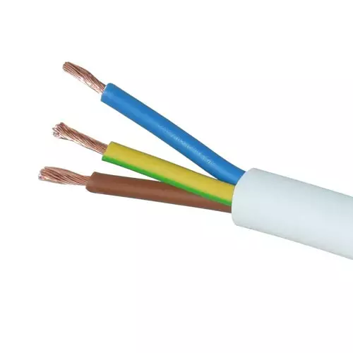 Asennuskaapeli MSK 3x1,5 valkoinen 5m - Kaapelit, johdot ja johtokourut - 6438140417152 - 1