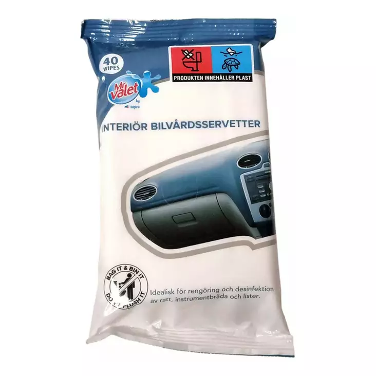 Auton puhdistusliinat 40 kpl - Desifiointiaineet - 8690510116302 - 1