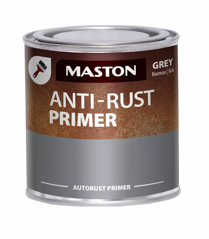 AUTORUST PRIMER HARMAA 250ML - Metallimaalit - 6412490042172 - 1