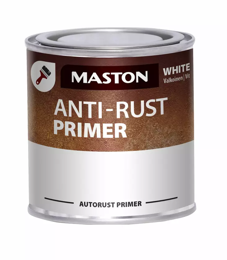 AUTORUST PRIMER VALKOINEN 250ML - Metallimaalit - 6412490042202 - 1