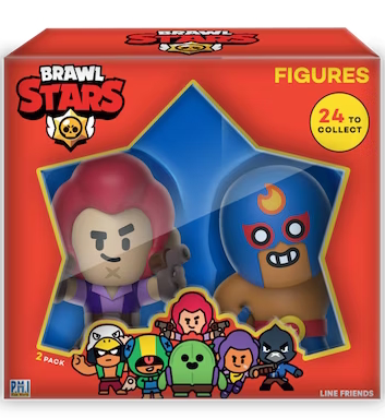 Brawl Stars figuuripaketti 2 kappaleen paketti - Figuurit ja robotit - 7290117581162 - 1