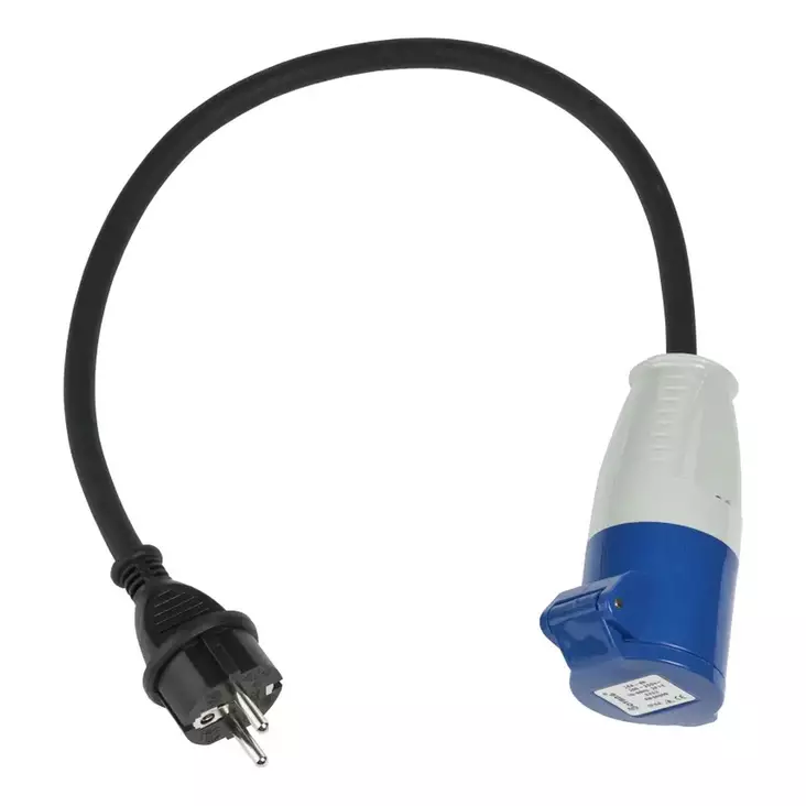 Karavaani adapteri suko-cee 0,5m Airam - Caravan sähkö-, lvi- ja kaasutarvikkeet - 6435200260192 - 1