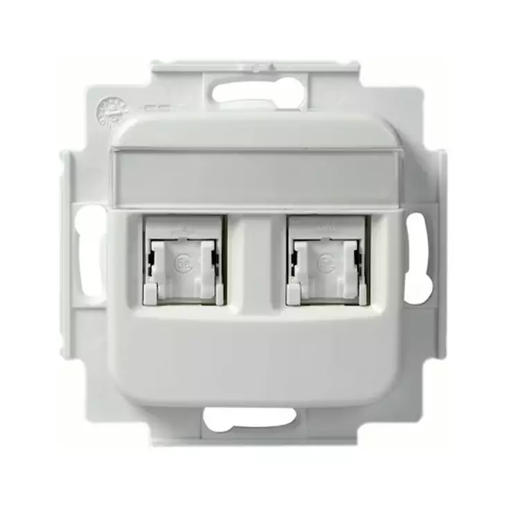 PISTORASIA 2XRJ45UTP - Pistorasiat, haaroittimet ja kytkimet - 6418677311642 - 1