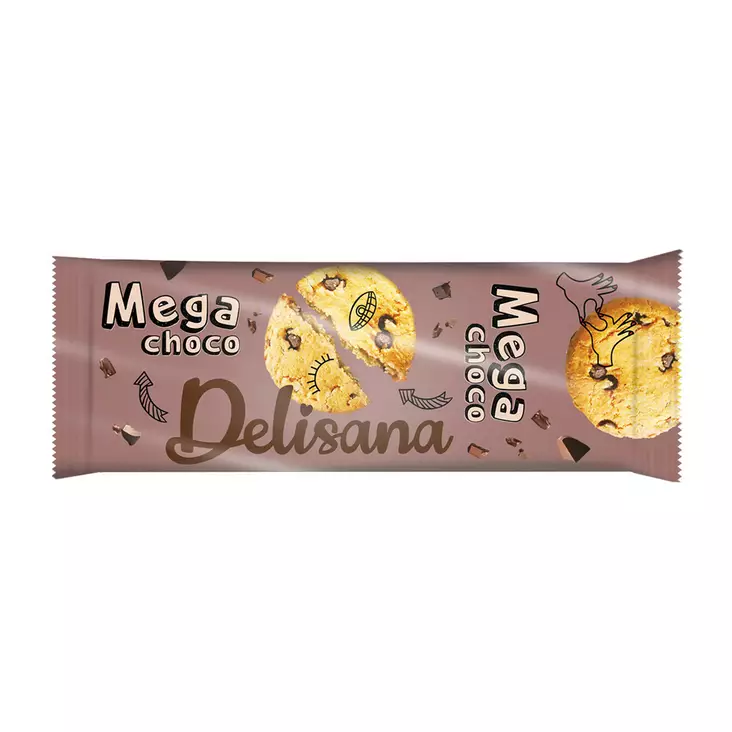 Delisana Crunchy 100g Suklaa - Leivät, keksit ja leivonnaiset - 5906812006092 - 1