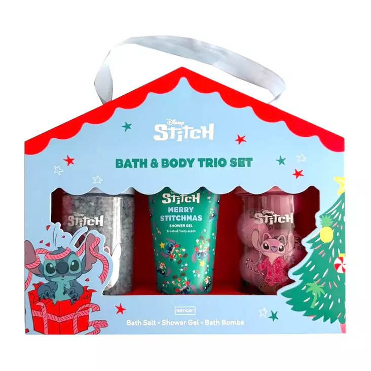 Disney Stitch 3 kylpytuotteen lahjasetti - Lasten kosmetiikkapakkaukset - 8721382792872 - 1