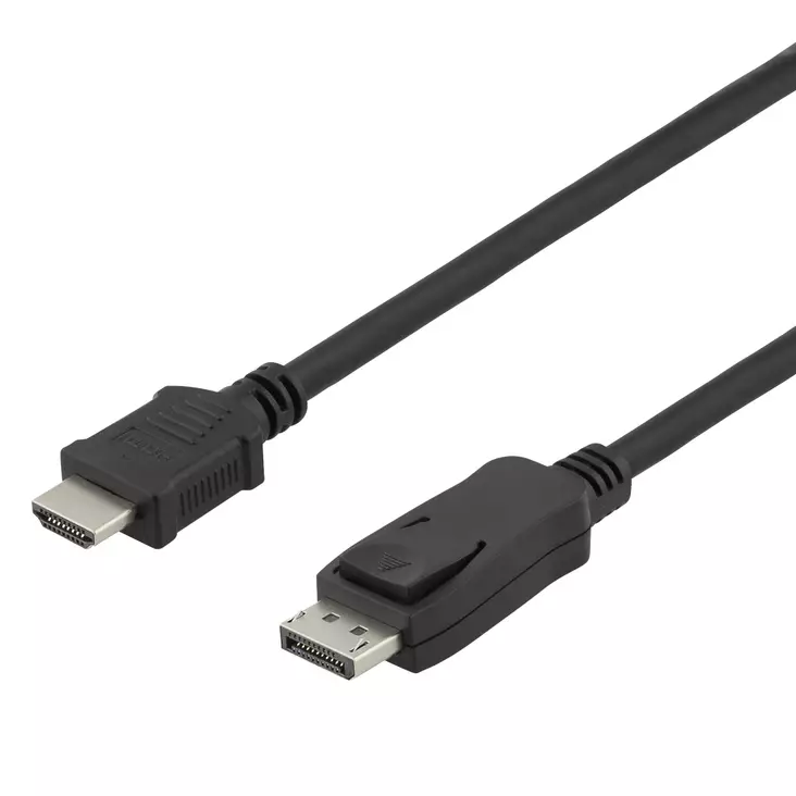 DISPLAYPORT HDMI KAAPELI 2M 4k@30Hz - Audio- ja videokaapelit - 7333048051332 - 1