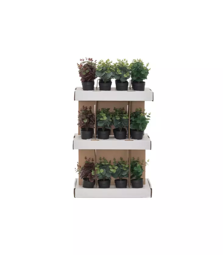 EUKALYPTUS RUUKUSSA 26 CM 4Living - Tekokasvit ja muovikukat - 6410416040752 - 1