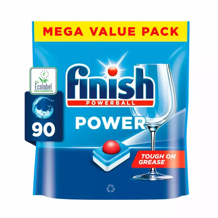 Finish Power All-in-1 konetiskitabletti 90kpl. - Konetiskiaineet - 5714970006782 - 1