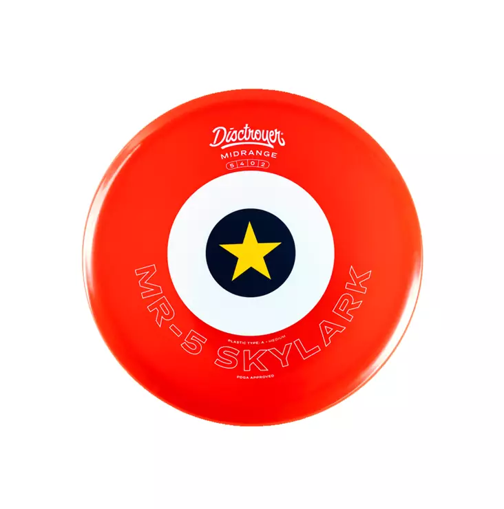 FRISBEEGOLFKIEKKO MIDRANGE MR-5 SKYLARK DISCTROYER - Frisbeegolf kiekot ja korit - 5402 - 1
