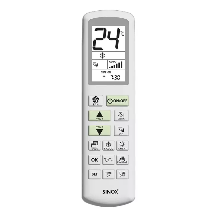 Sinox ilmalämpöpumpun yleiskaukosäädin - Ilmalämpöpumput ja tarvikkeet - 5706808056502 - 1