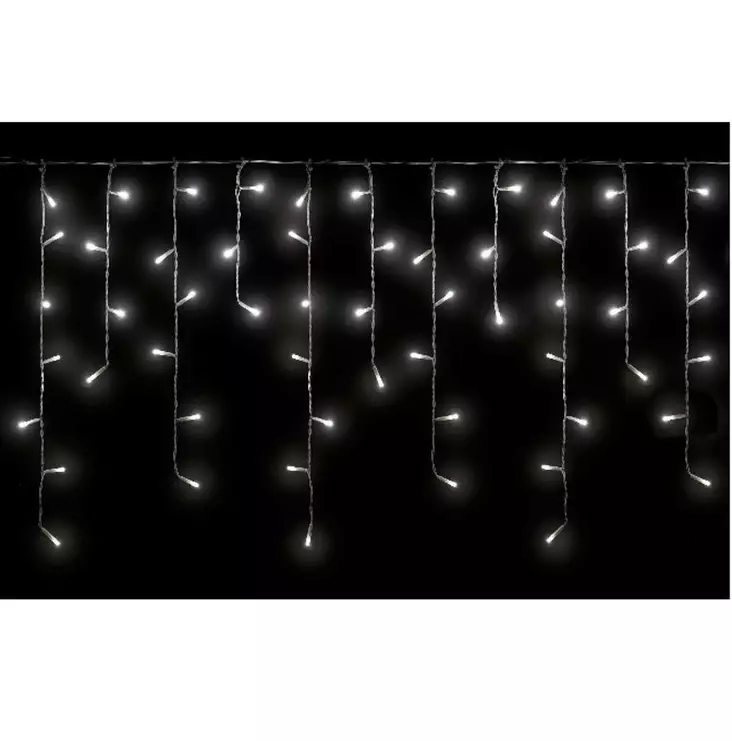 JÄÄPUIKKOVALOSARJA 480 LED LÄMMIN VALK. - Valosarjat verkkovirta - 6438159522892 - 1