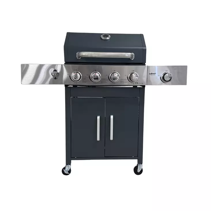 Hornet Kaasugrilli 4+1 harmaa. - Kaasugrillit - 6430075571022 - 1