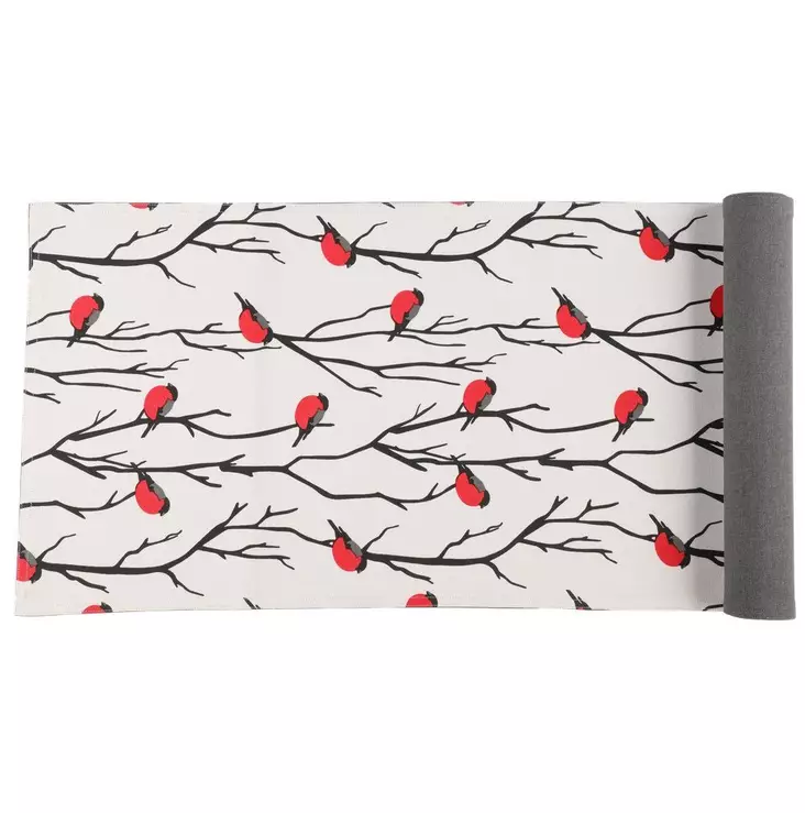 kaitaliina punatulkku - Joulukoristetekstiilit - 6410416215952 - 1