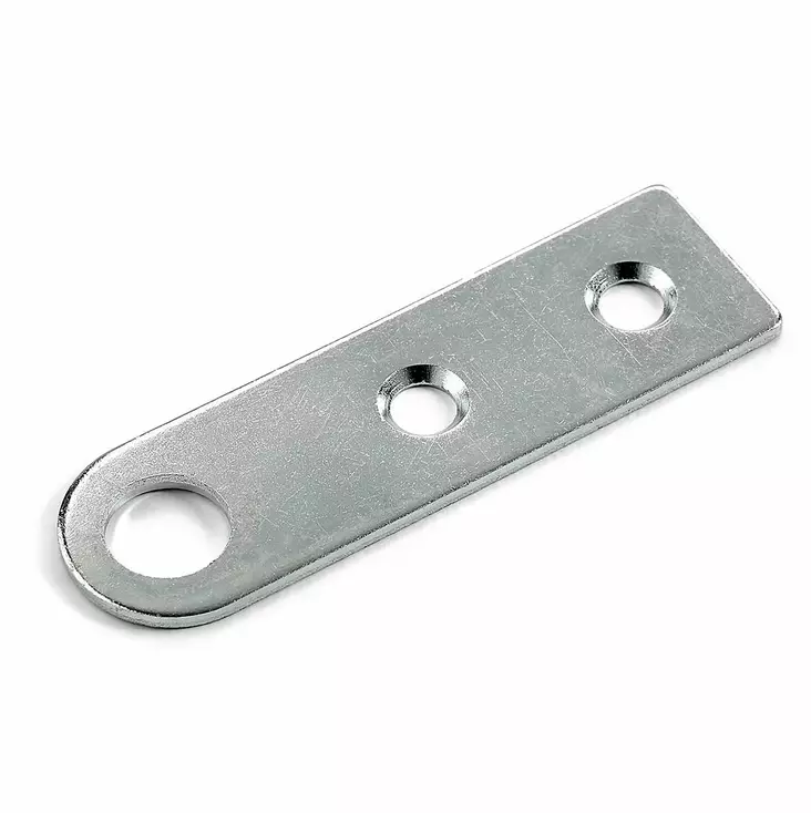 KALUSTEKANNATIN 52X15MM Sinkitty teräs 639 HABO - Hyllynkannattimet ja seinäkiskot - 7317900016882 - 1