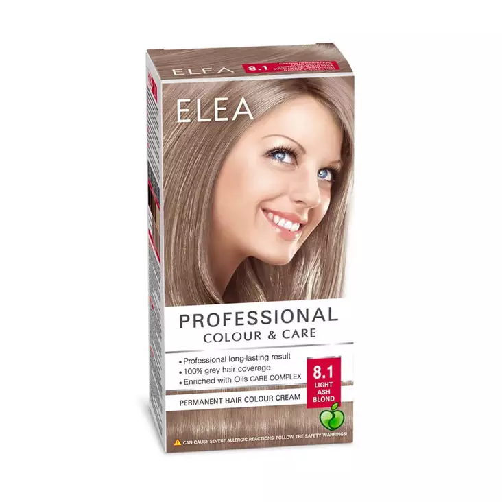 ELEA 8,1 LIGHT ASH BLOND - Hiusvärit ja sävytteet - 3800708382272 - 1