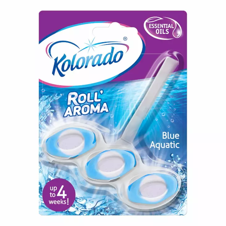 Kolorado WC-raikastin blue aquatic 51g - WC-puhdistusaineet - 5902506008472 - 1