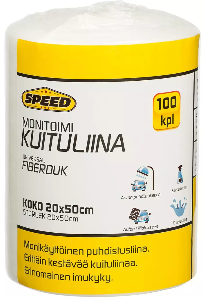 KUITULIINA 20X50CM 100KPL - Siivousliinat ja rätit - 6438168099392 - 1
