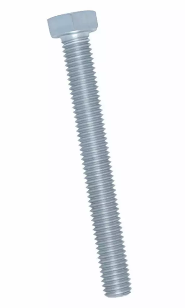 Kuusioruuvi, täyskierre M6X16 500kpl/pkt DIN 933 8.8 ZN - Ruuvit - 6417926115482 - 1