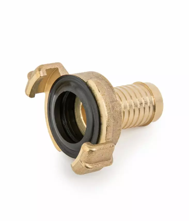 Kynsiliitin 1/1''-13mm messinki - Puutarhaletkuliittimet - 5907544434672 - 1