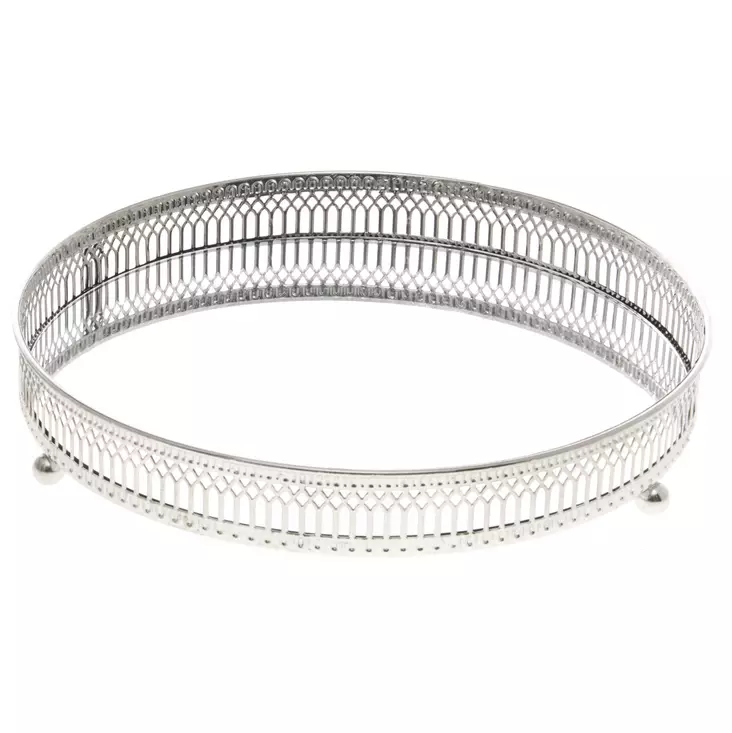 KYNTTILÄNALUNEN MIRROR 25CM - Tuikkukipot ja kynttilänaluset - 6410412800572 - 1