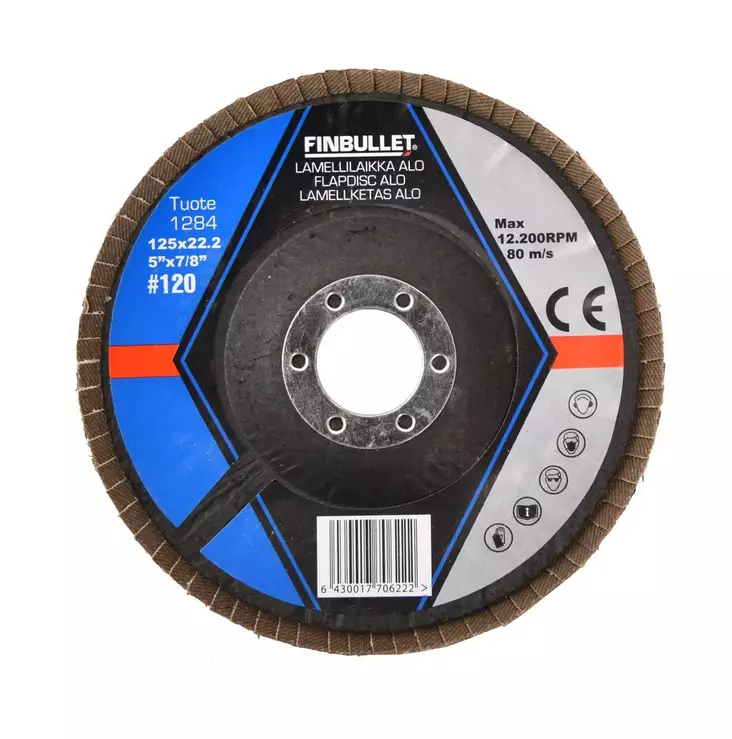 lamellilaikka finbullet - Liuskahiomalaikat, lamellilaikat - 6430017706222 - 1